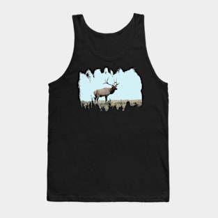 Bull Elk- Monarch of the Forest Tank Top